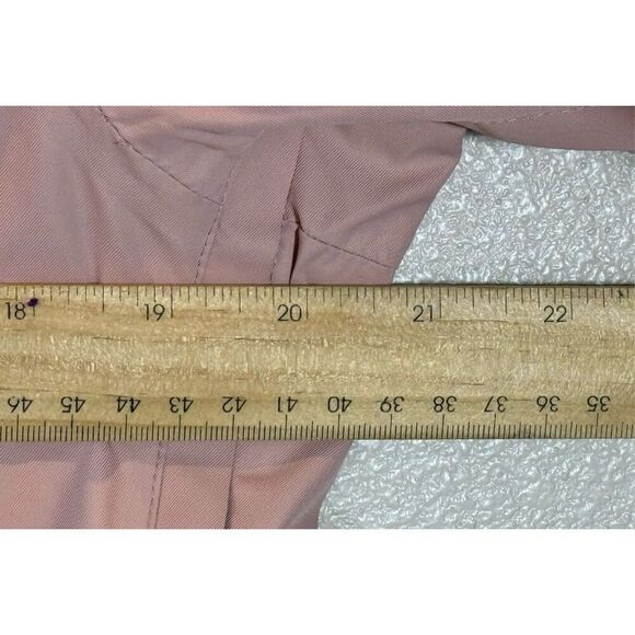 Stoic Full Zip Snowboarding Waterproof Blush Pink Women's Hooded Shell Jacket L - Picture 12 of 12